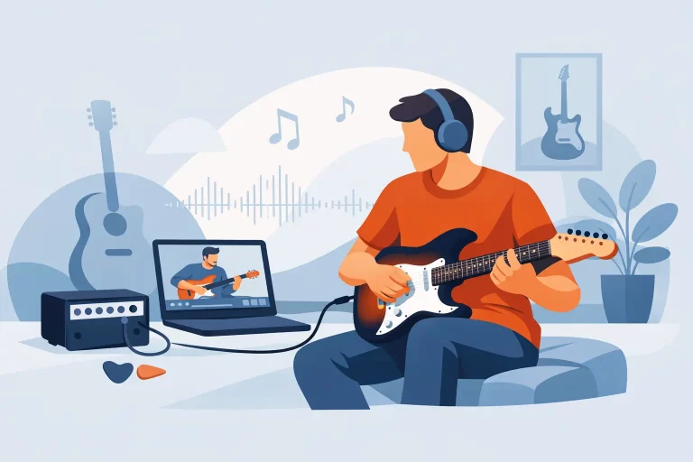 E-Gitarre lernen Erwachsene: So gelingt der Start