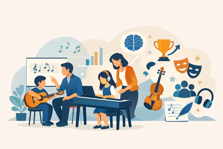 7 Vorteile regelmäßigen Musikunterrichts