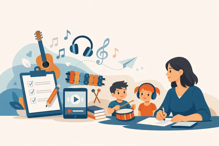 Musikunterricht für Kinder vorbereiten: So gelingt's