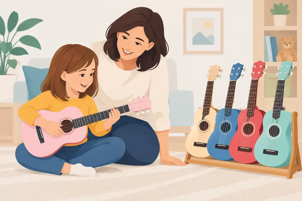 Kindergitarren Test: So finden Eltern das passende Modell