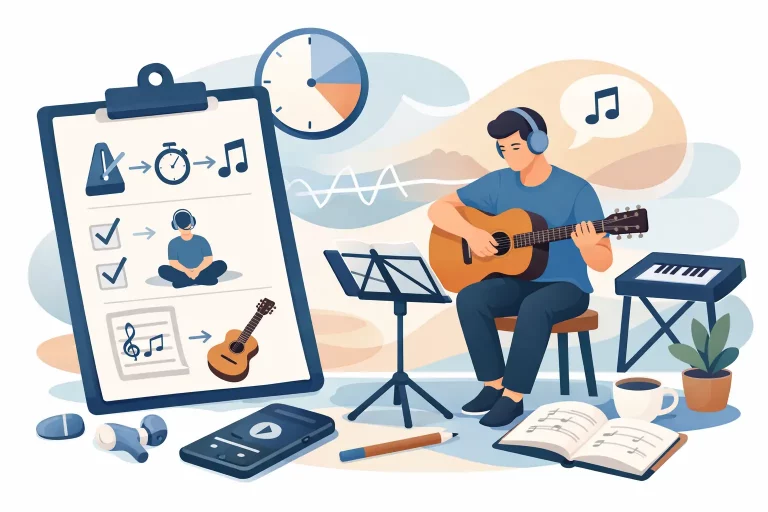 Leitfaden zur richtigen Übungsroutine für Musik