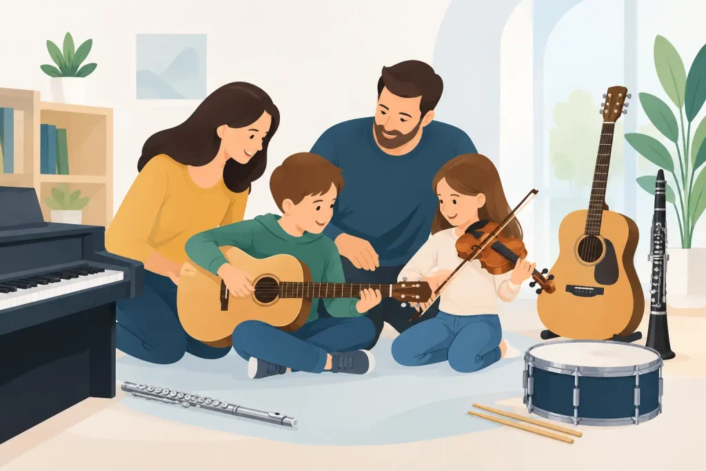 Leitfaden zur Instrumentenwahl für Familien